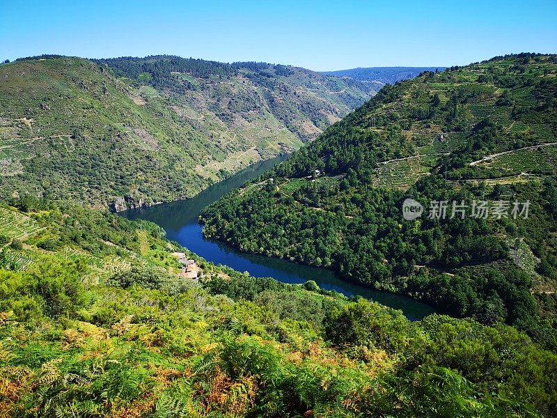 Ribeira Sacra (Sil River Canyons)的风景